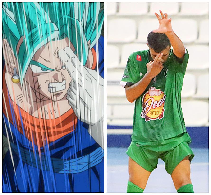 Em ritmo de Dragon Ball Z, Vitinho faz gol e homenageia familiares