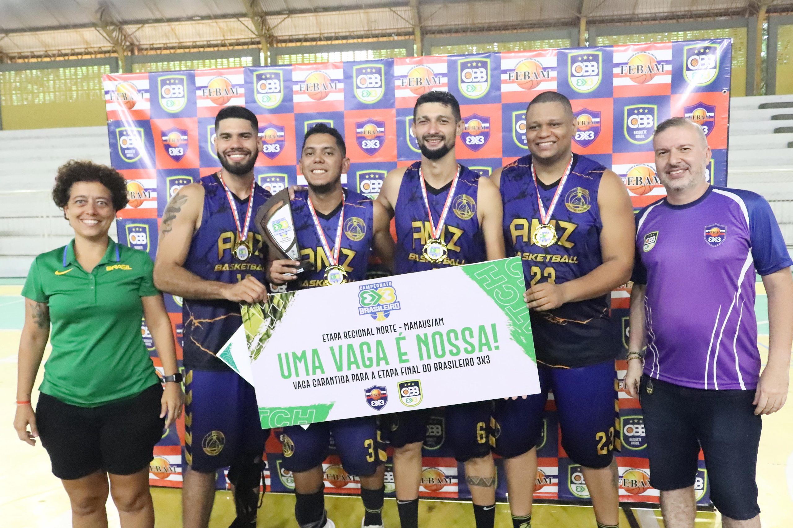 Manaus recebe Etapa Regional Norte do Campeonato Brasileiro de Basquete 3x3  neste fim de semana